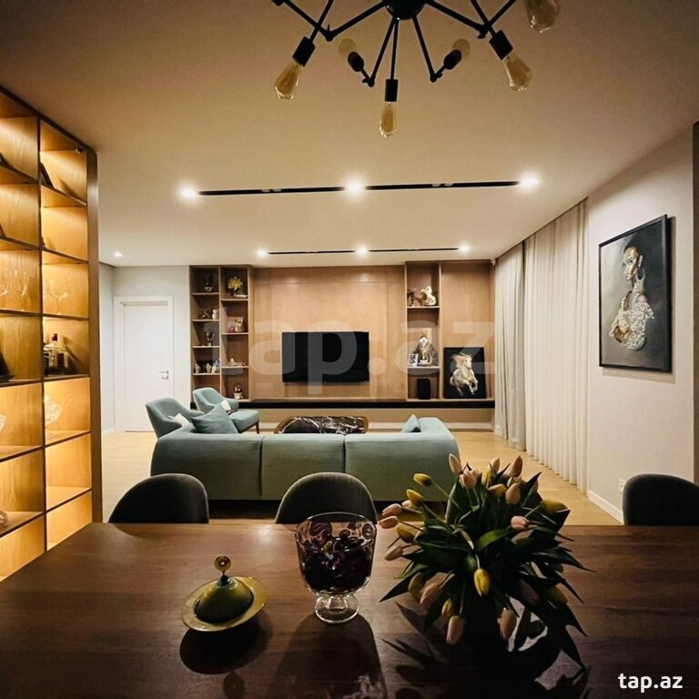 3-otaqlı yeni tikili kirayə verilir, Nizami r., 100 m² (10)