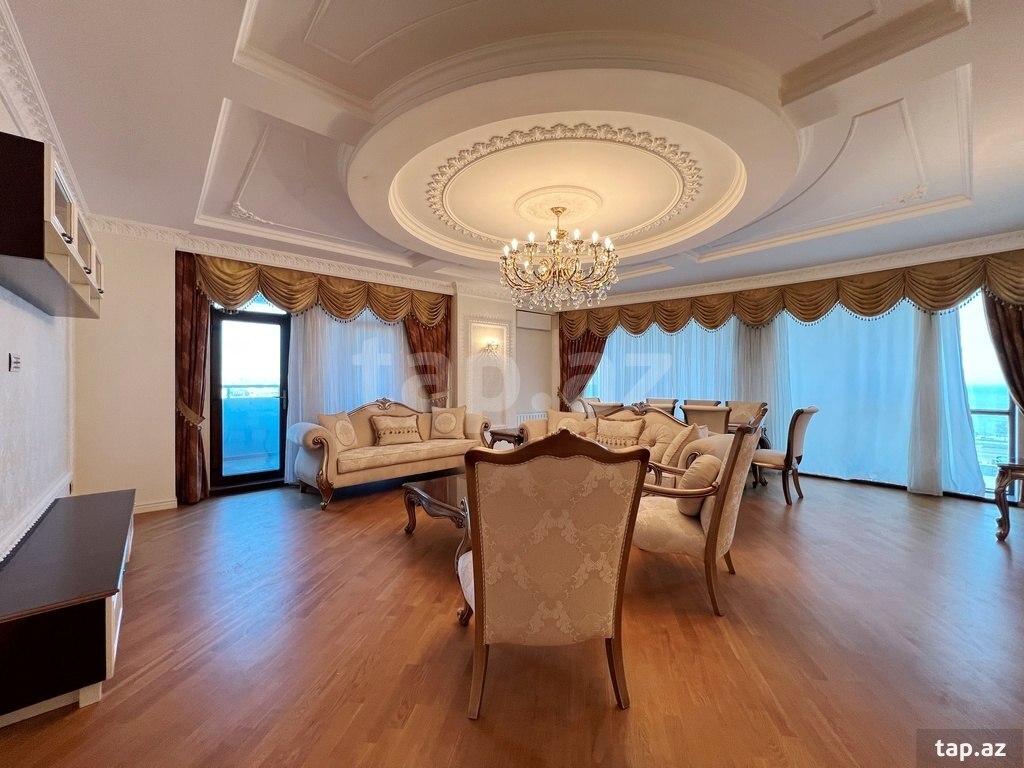 4-otaqlı yeni tikili kirayə verilir, 8 Noyabr pr., 250 m² (2)