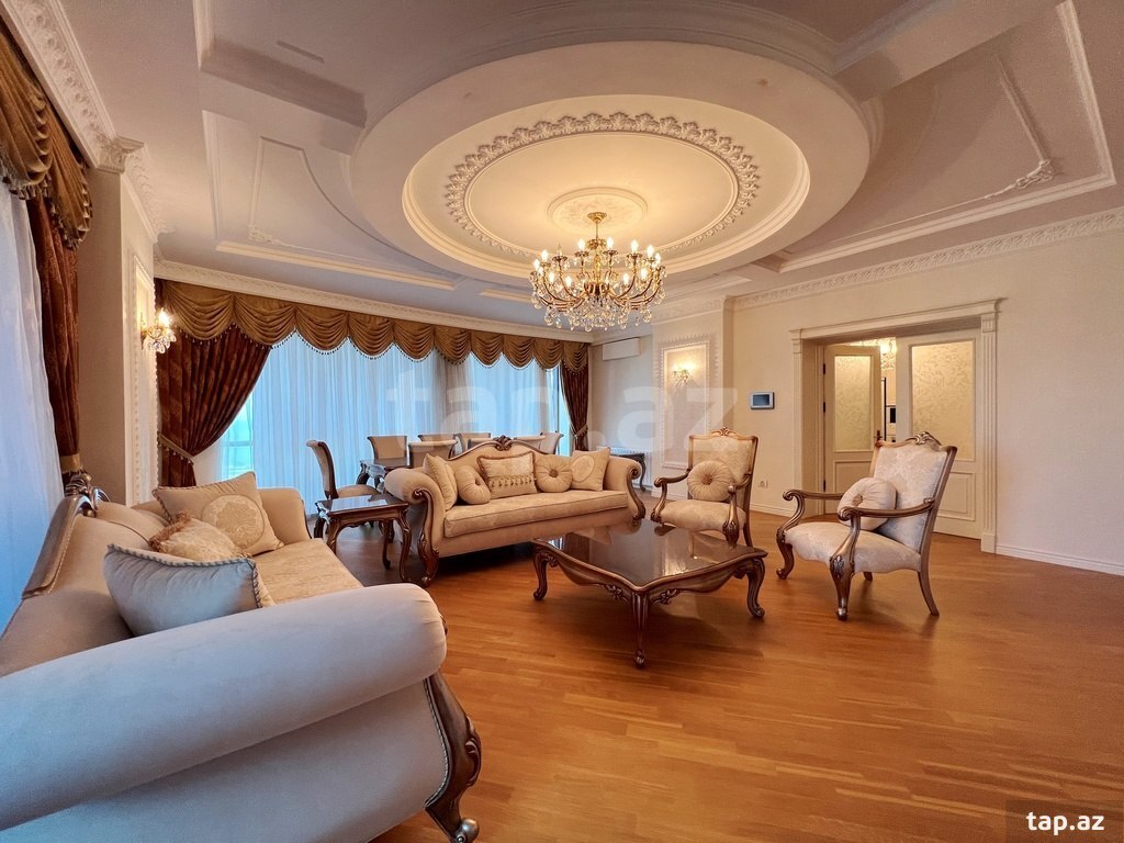 4-otaqlı yeni tikili kirayə verilir, 8 Noyabr pr., 250 m² (3)