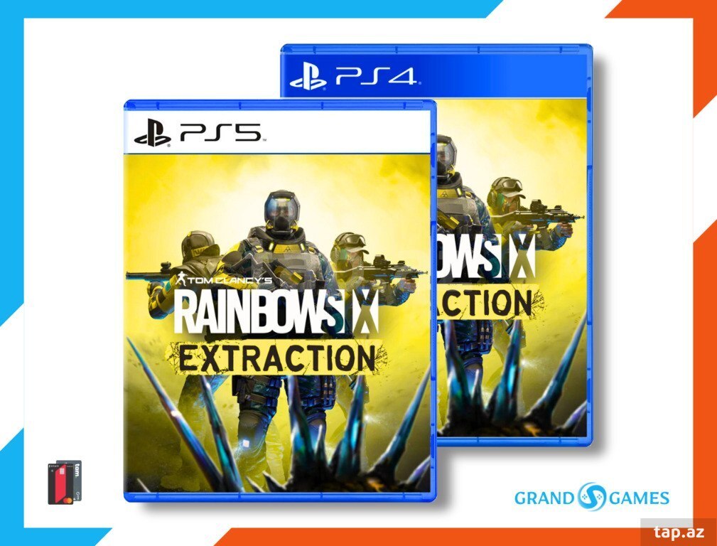 PS4 və PS5 üçün "Tom Clancy’s Rainbow Six Extraction" oyunu