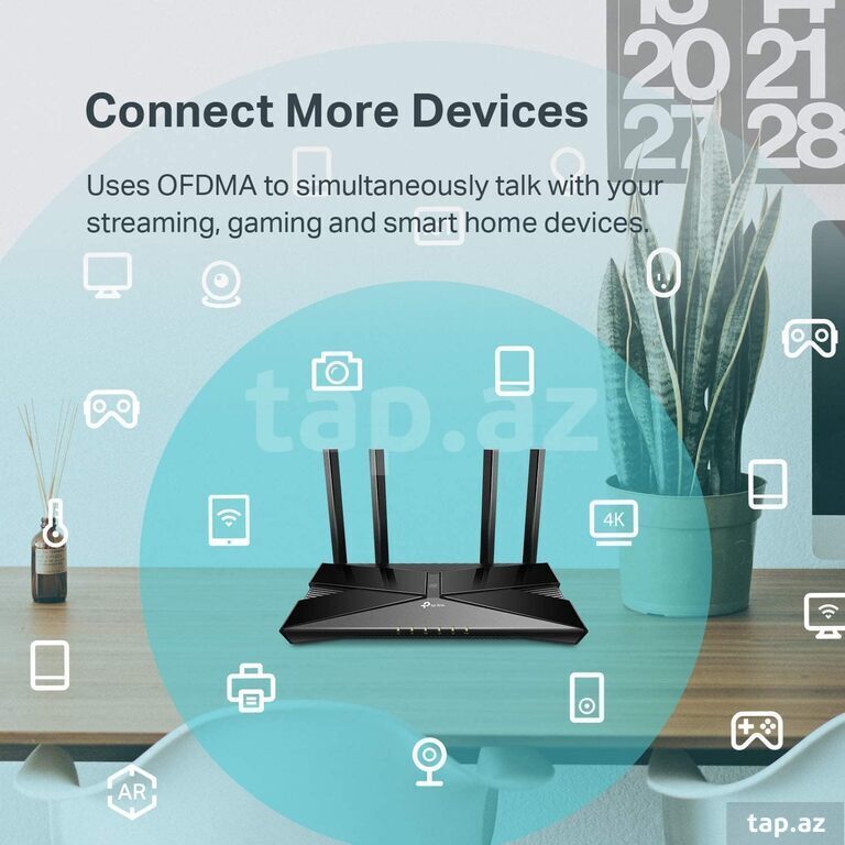 TP-Link Smart Wi-Fi 6 Router (Archer AX10) (5)