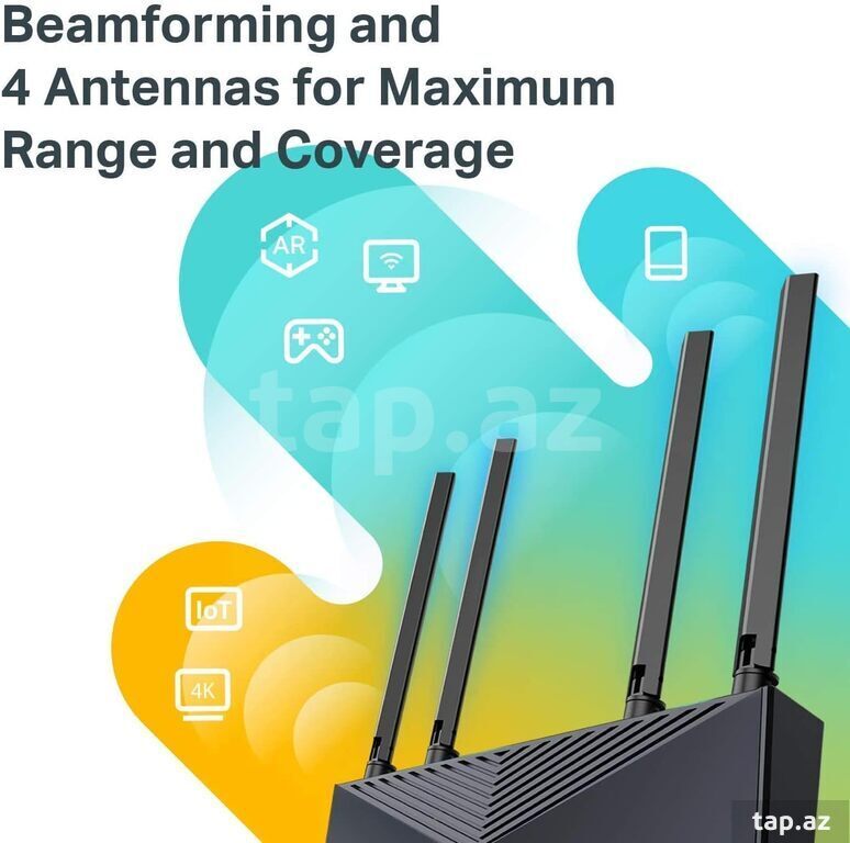 TP-Link Smart Wi-Fi 6 Router (Archer AX10) (7)