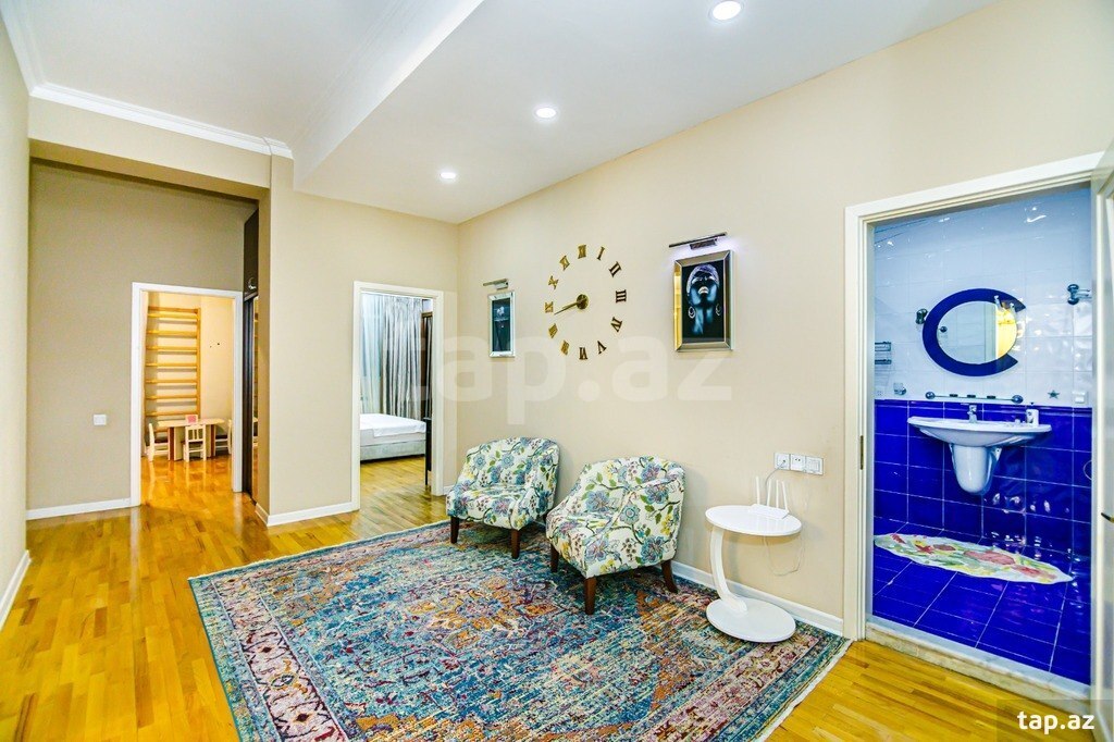 4-otaqlı yeni tikili kirayə verilir, Bülbül pr., 190 m² (33)