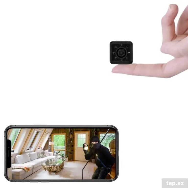 Mini wifi batareyalı kamera