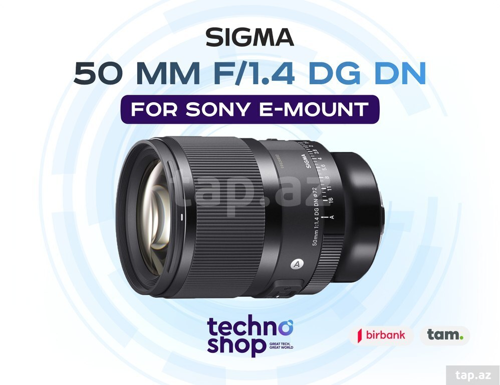 Linza "Sigma 50 mm f/1.4 DG DN for Sony E-Mount"