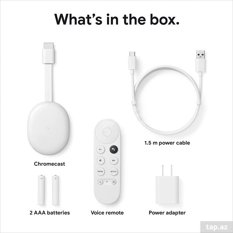 Google TV Stick "Chromecast with Google TV" (4)