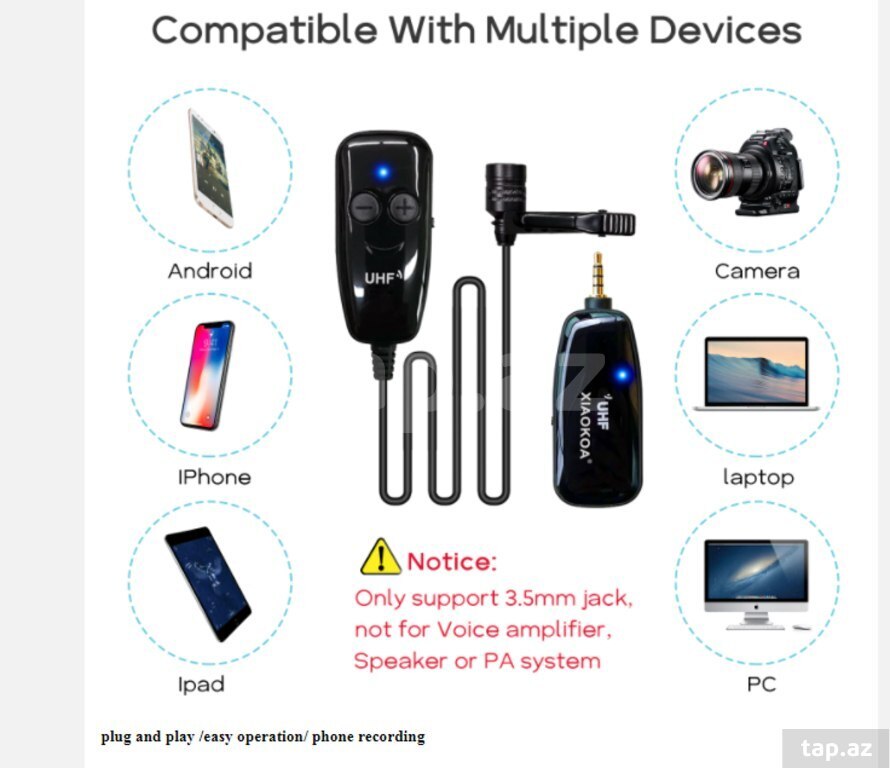 Wireless mikrofon "Xiaoko" (9)