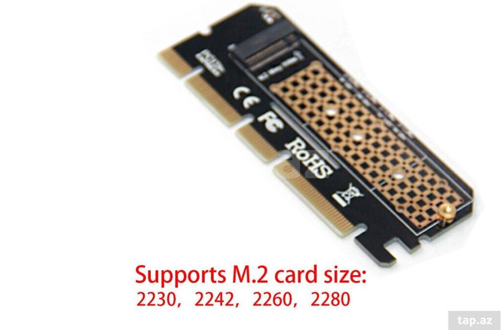 SSD konvertor "PCIe to M.2 NVME" (3)