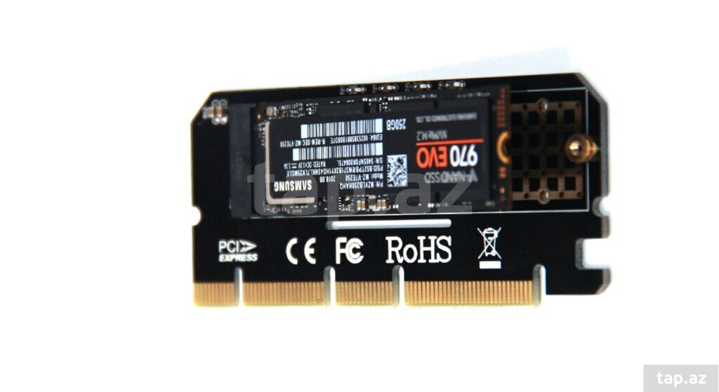 SSD konvertor "PCIe to M.2 NVME"