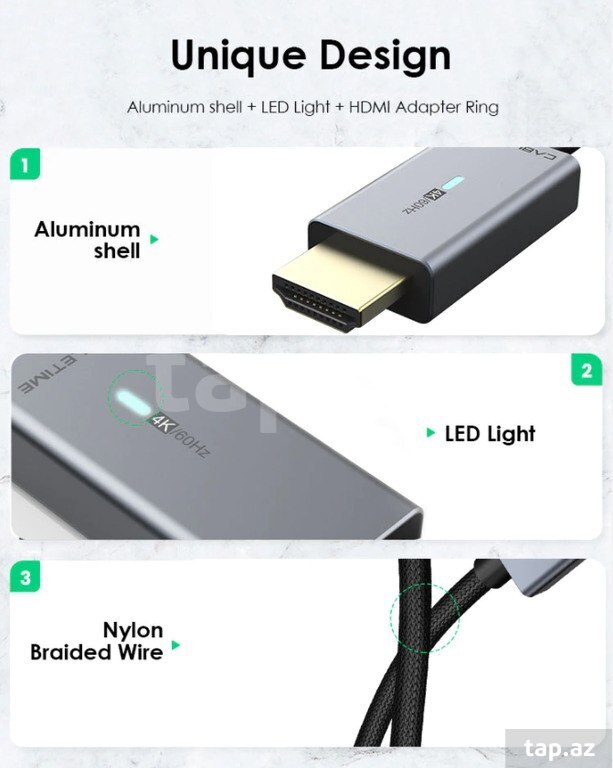 Kabel 4K 60hz "Mini Display to HDMI" (4)