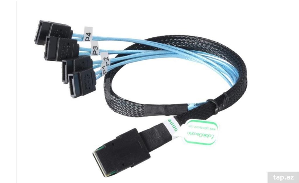 Mini-SAS SFF-8087 To 4 sata kabeli (2)