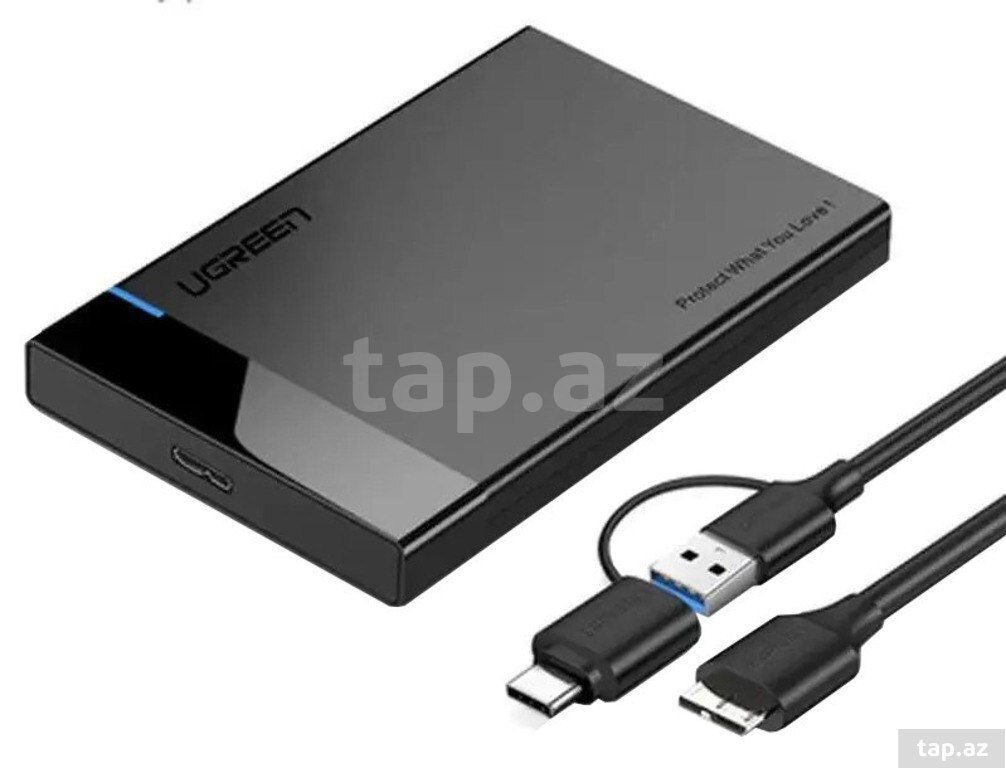 SSD Box “UGREEN M.2 USB 3.0 to 2.5-Inch SATA"
