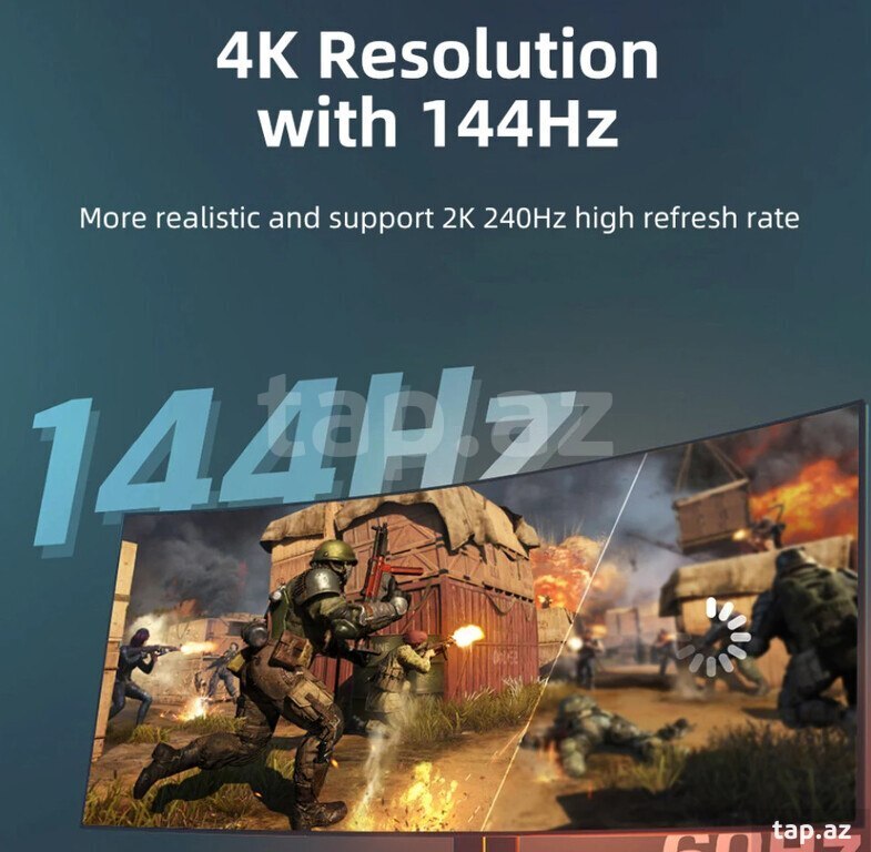 Konvertor  "Display Port to TypeC 8K 60hz" (4)