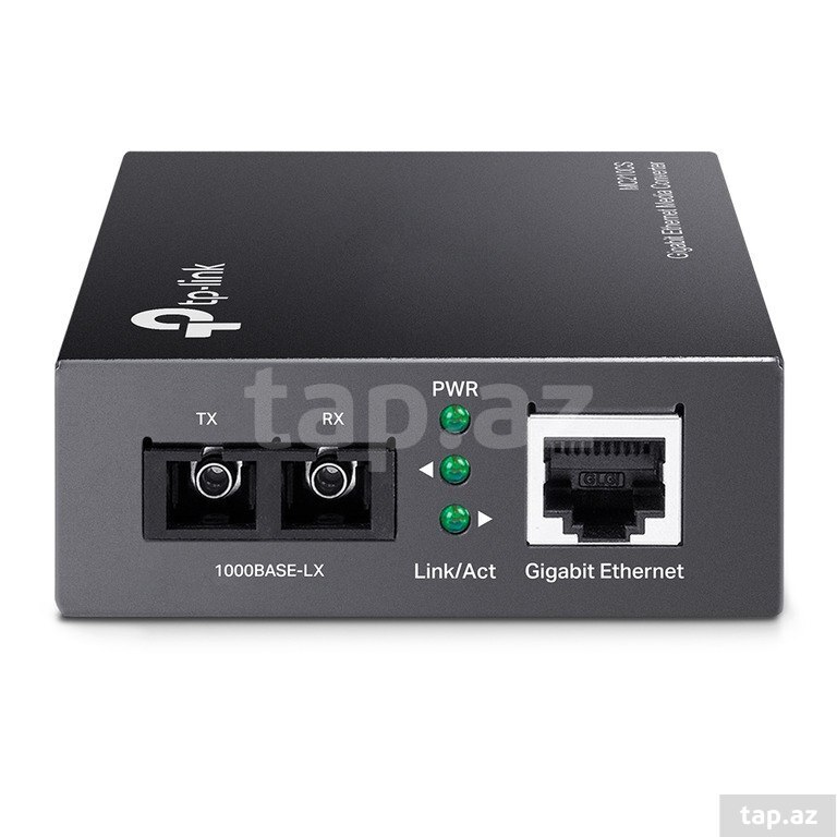 Şəbəkə avadanlığı "TP-Link MC210CS Gigabit Single-Mode Media Converter" (3)