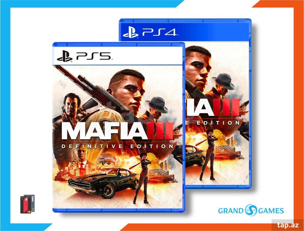 PS4/PS5 "Mafia 3" oyunu