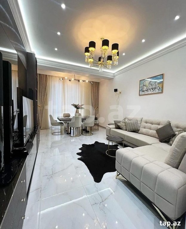 2-otaqlı yeni tikili kirayə verilir, Əhmədli m., 80 m²