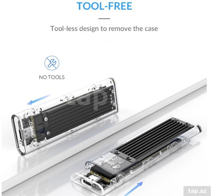 SSD box M.2 Sata Orico Type-C USB 3.0 (8)