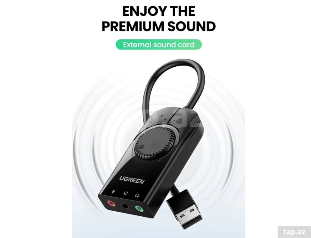 Ugreen External Sound Card USB Audio