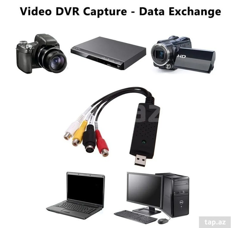 USB Video Audio Converter Capture Card (5)