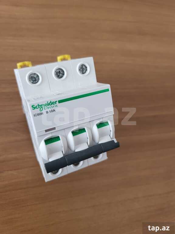 Elektrik açarı "A9F73310 - ACTI 9 iC60N 3P 10A B Schneider"  (2)