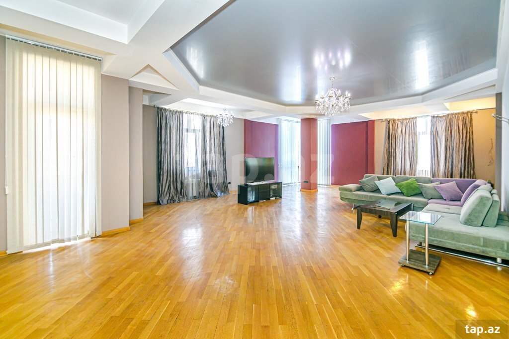 4-otaqlı yeni tikili kirayə verilir, Rəşid Behbudov küç., 220 m² (6)