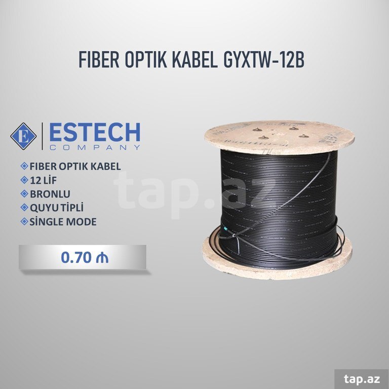 Fiber optik kabel "GYXTW-12B"