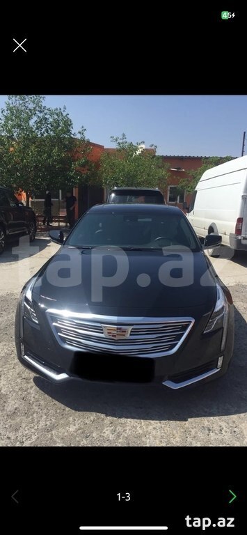 "Cadillac CT 6" kapotu