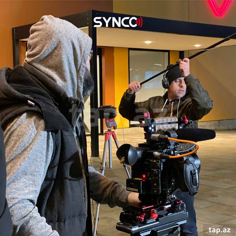 “Synco D2” Kamera üçün XLR boom mikrofon (14)