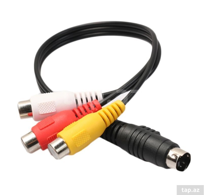 S-Video To 3 RCA konvertor