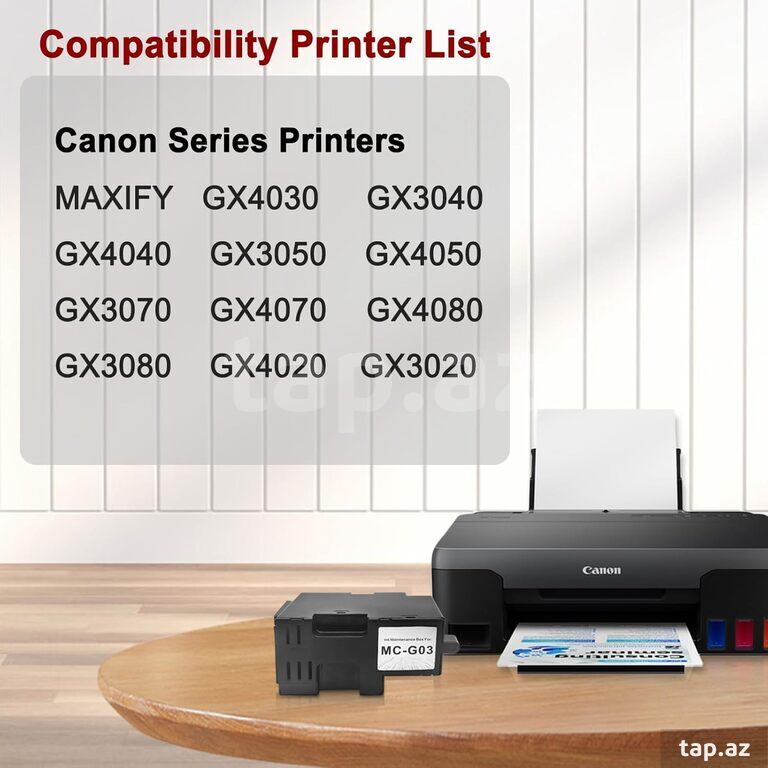 Texniki xidmət qutusu "Canon MC-G03" (2)
