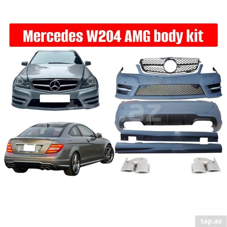 "Mercedes W204" AMG body kiti