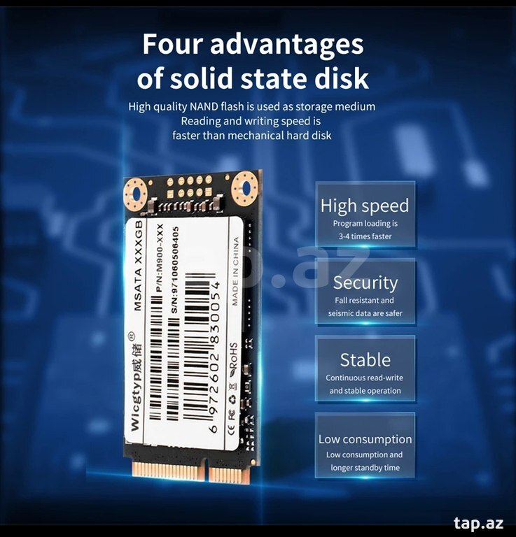 SSD "Msata 120GB " (3)