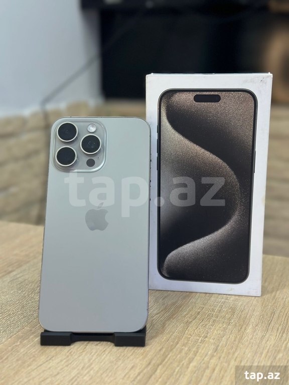 Apple iPhone 15 Pro Max Natural Titanium 256GB/8GB (2)