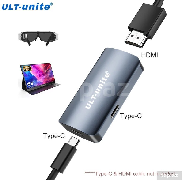 HDMI to Typec "PS5 AR Glass"