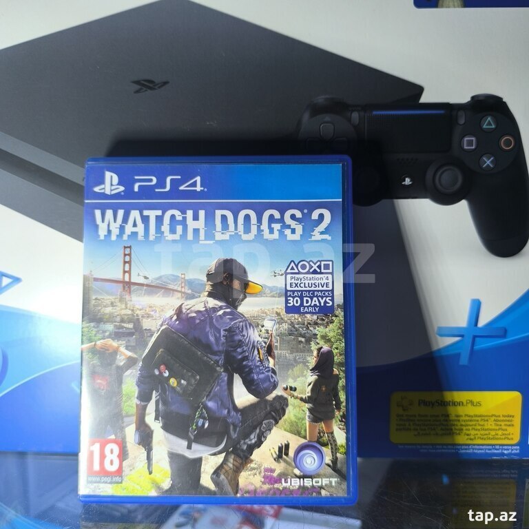 PS4 üçün "Watch Dogs 2" oyun diski
