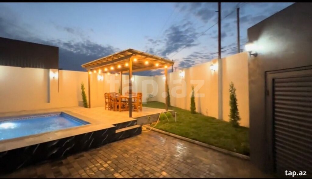 3-room country house for rent, Baku