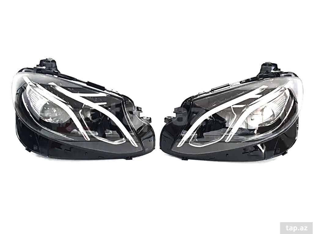 "Mercedes W213" LED faraları (12)