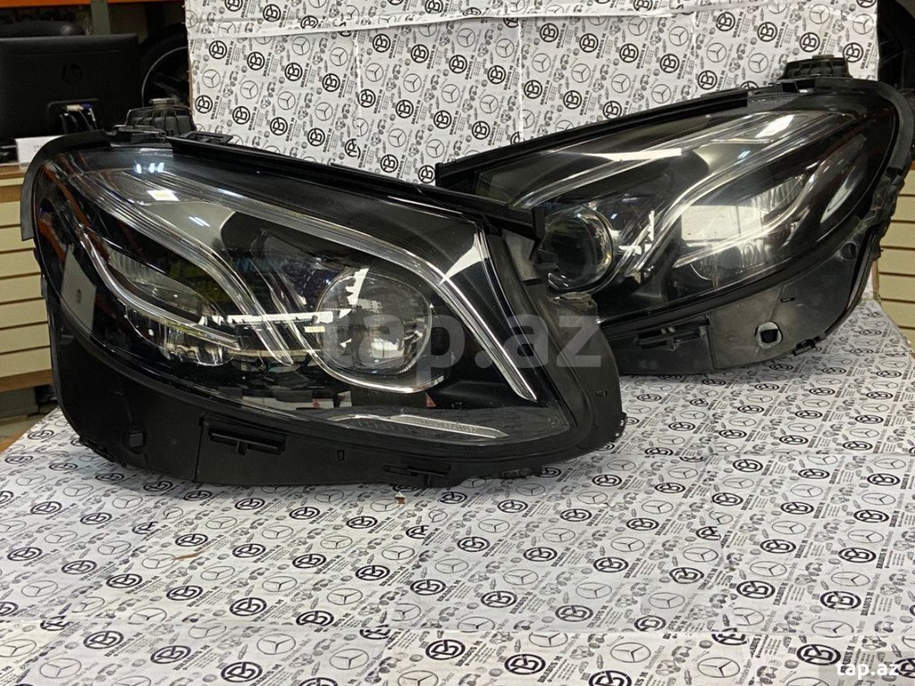 "Mercedes W213" LED faraları