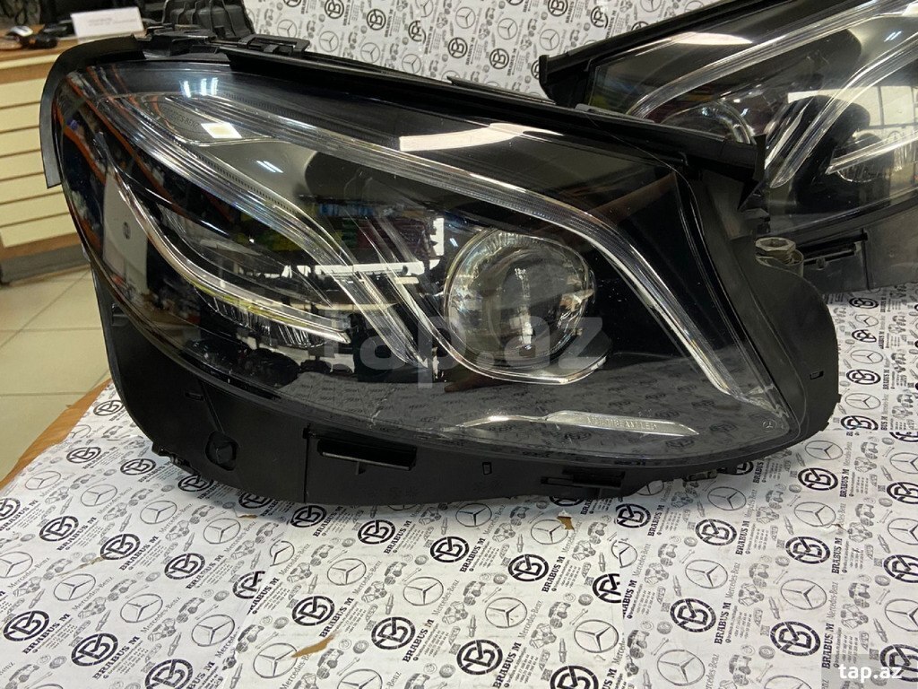"Mercedes W213" LED faraları (2)