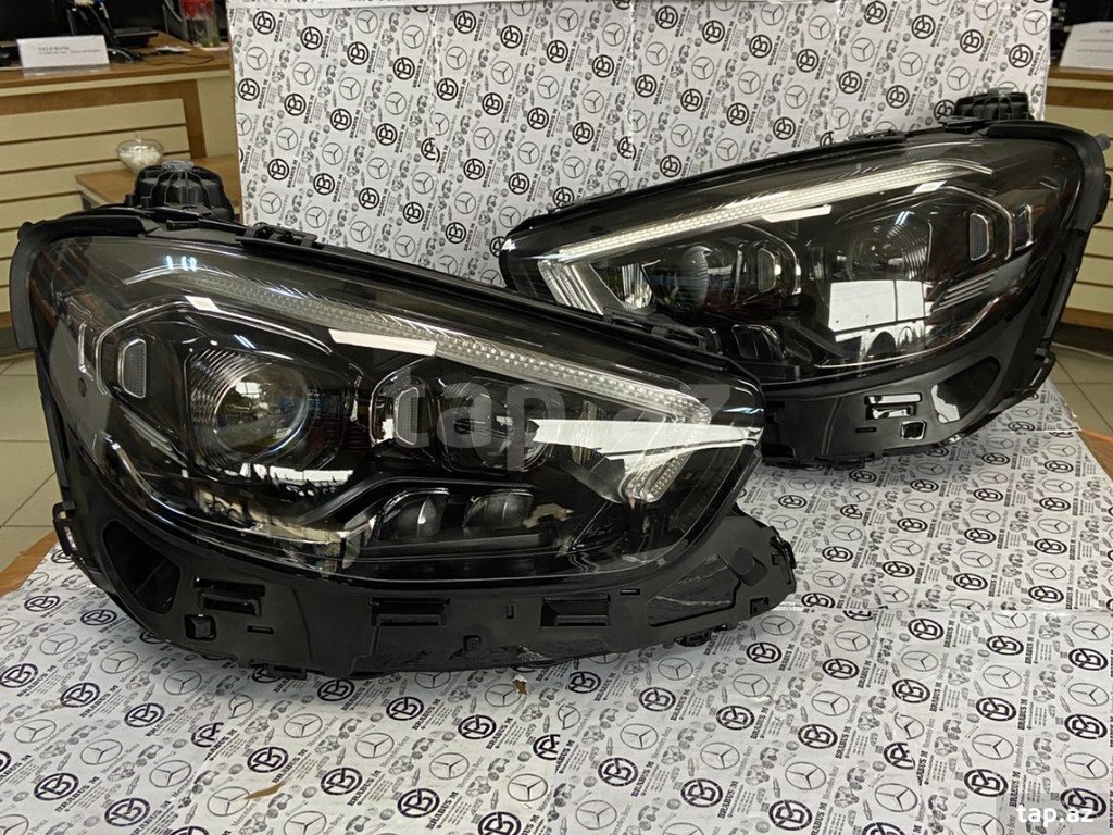 "Mercedes W213" LED faraları (3)