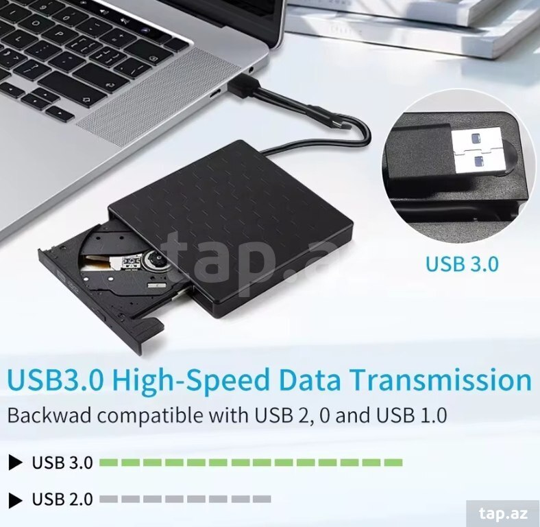 Xarici DVD Rom writer "USB Type-C" (3)