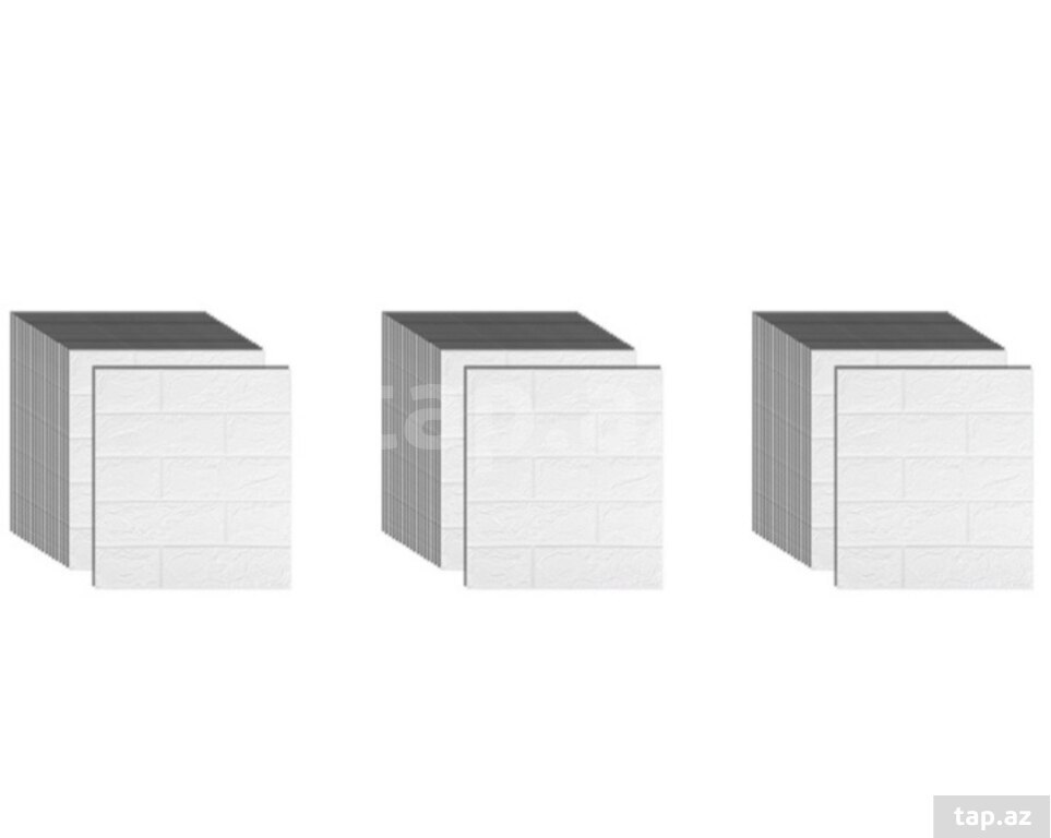 3D yapışqanlı divar panelləri (2)