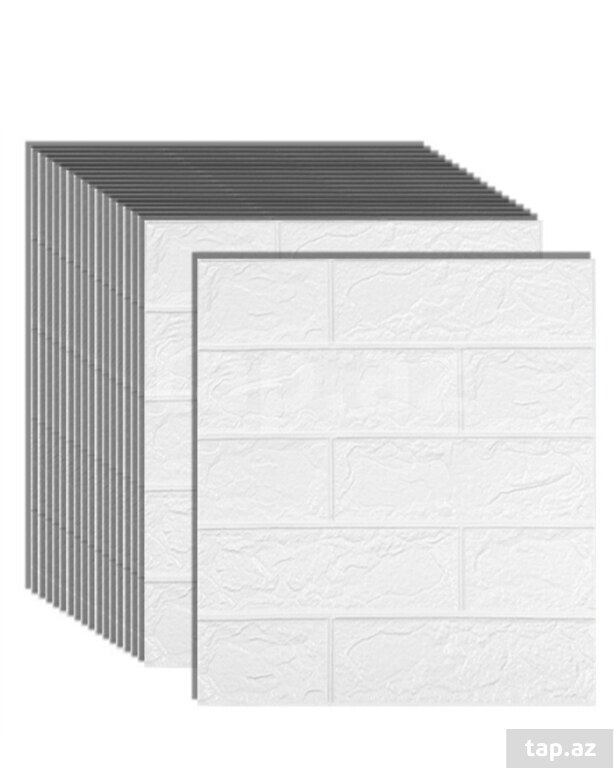 3D yapışqanlı divar panelləri