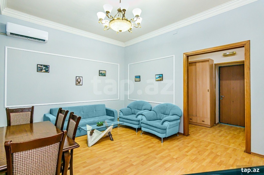 2-otaqlı mənzil kirayə verilir, Sahil m., 75 m² (20)