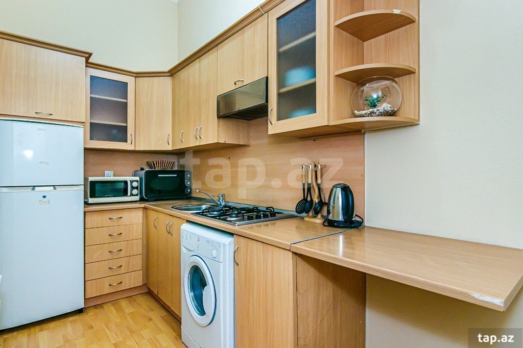 2-otaqlı mənzil kirayə verilir, Sahil m., 75 m² (19)