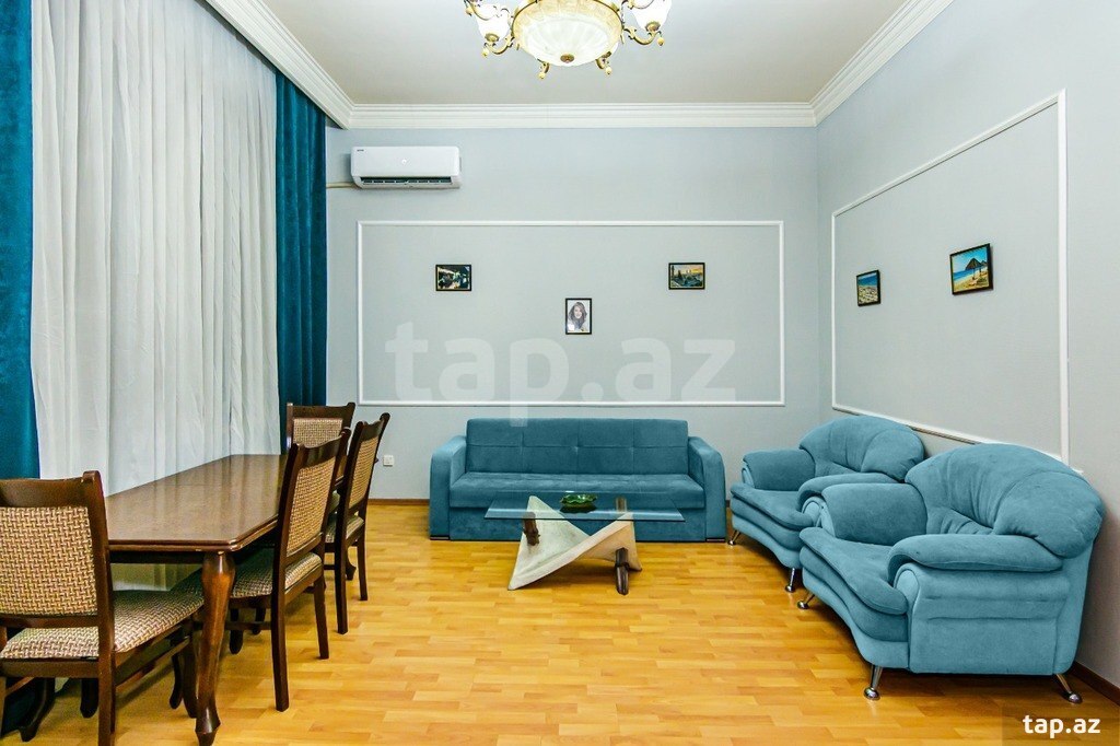 2-otaqlı mənzil kirayə verilir, Sahil m., 75 m² (24)