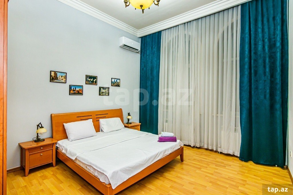 2-otaqlı mənzil kirayə verilir, Sahil m., 75 m² (2)