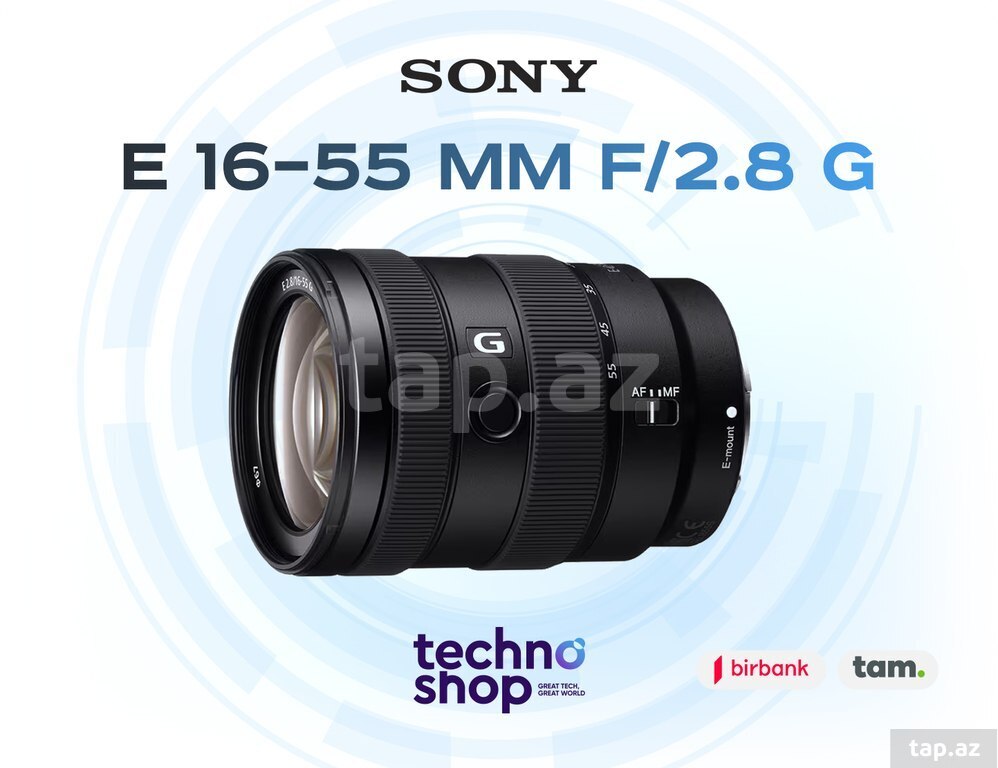 Linza "Sony E 16-55 mm f/2.8 G"