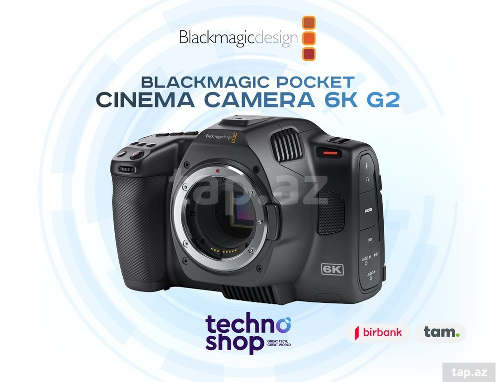 Blackmagic Design Pocket Cinema Camera 6K G2