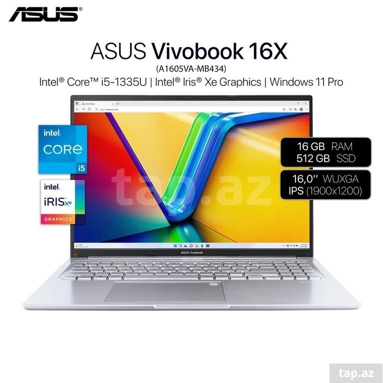 Noutbuk “Asus Vivobook 16X A1605VA-MB434”